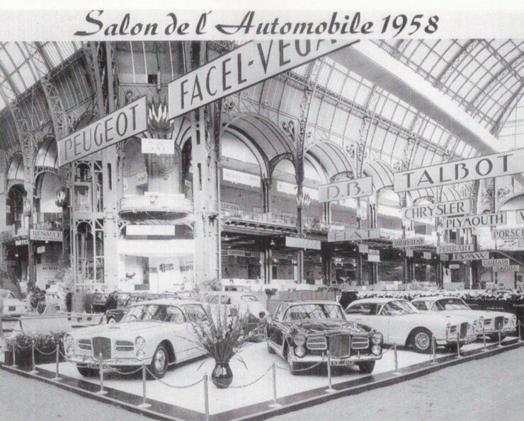 Facel Vega Paris Salon 1958