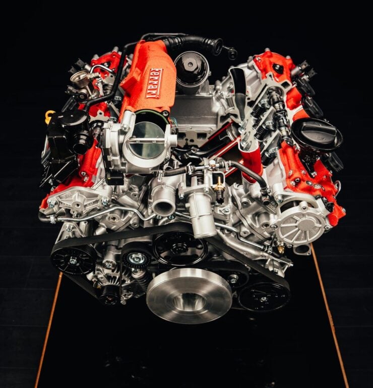 Ferrari F154 V8 Kinetic Engine Display 1