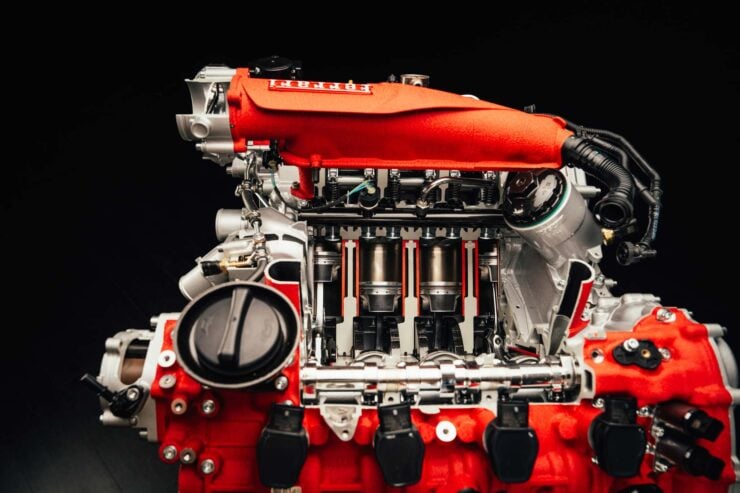 Ferrari F154 V8 Kinetic Engine Display 10