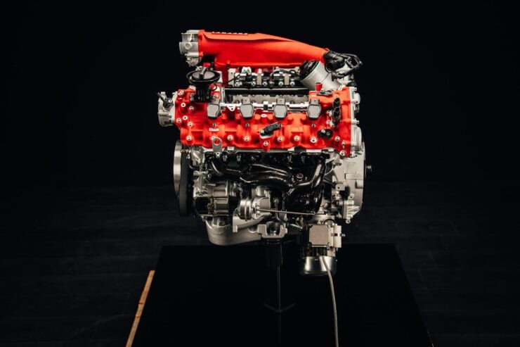 Ferrari F154 V8 Kinetic Engine Display 15