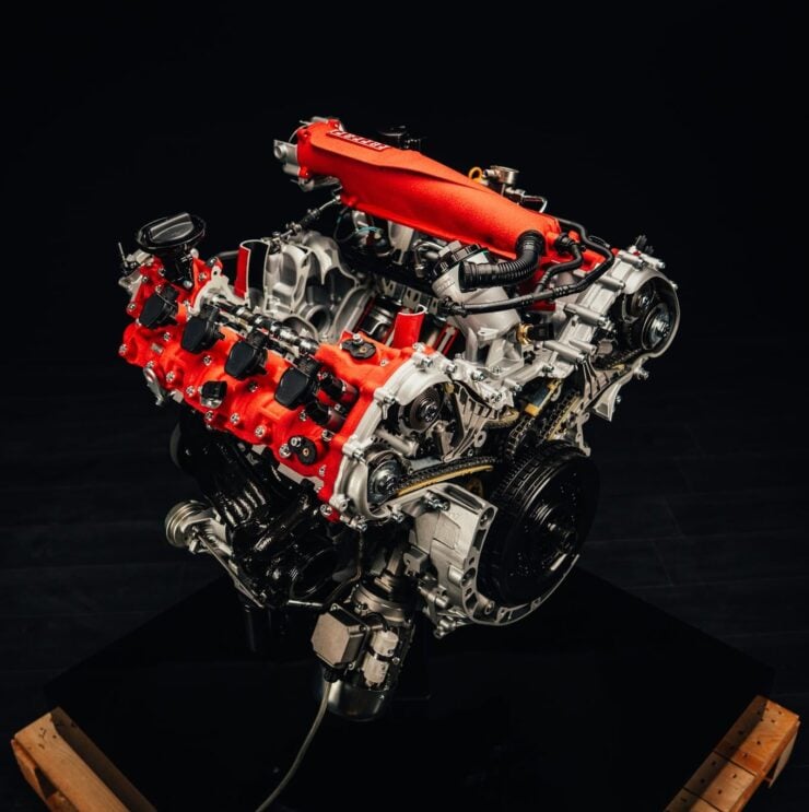 Ferrari F154 V8 Kinetic Engine Display 16