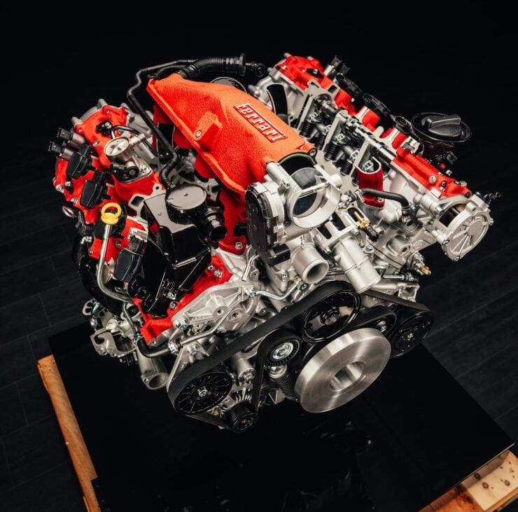 Ferrari F154 V8 Kinetic Engine Display 2