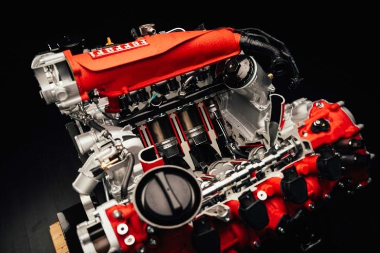 Ferrari F154 V8 Kinetic Engine Display 4