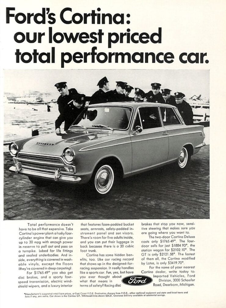 Ford Cortina Vintage Ad 2