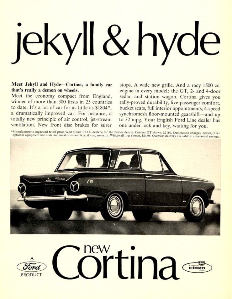 Ford Cortina Vintage Ad 3
