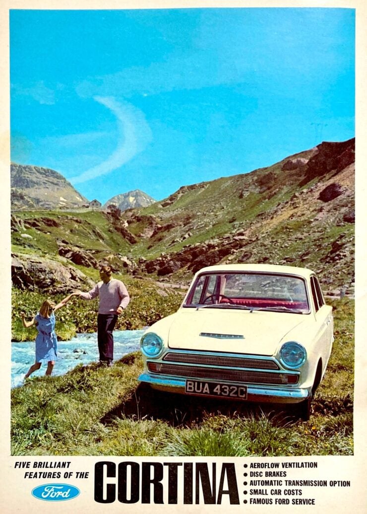 Ford Cortina Vintage Ad