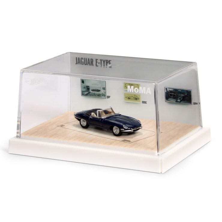 Hot Wheels x MoMA Jaguar E-Type Roadster 15