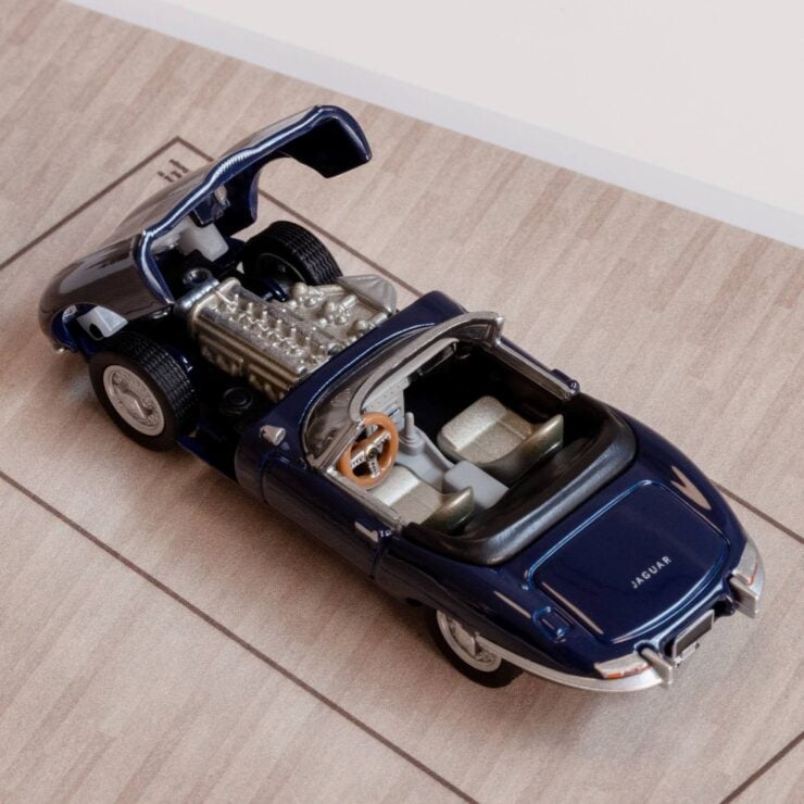Hot Wheels x MoMA Jaguar E-Type Roadster 2