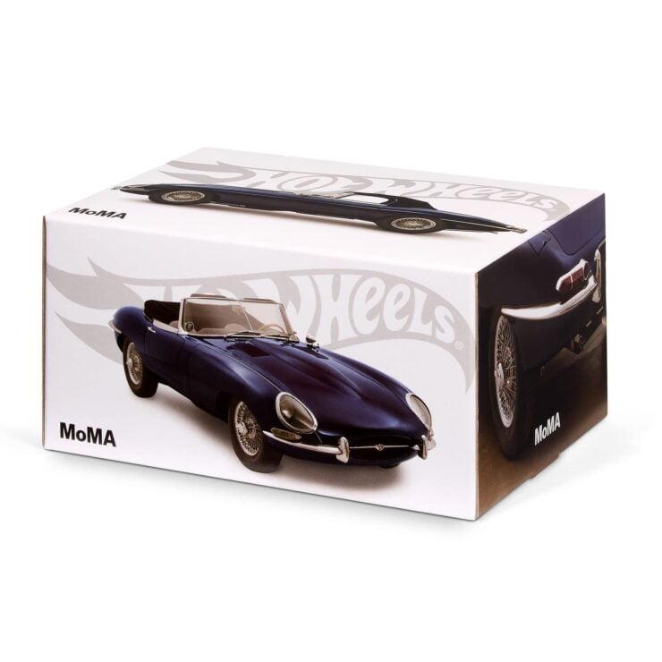 Hot Wheels x MoMA Jaguar E-Type Roadster 8