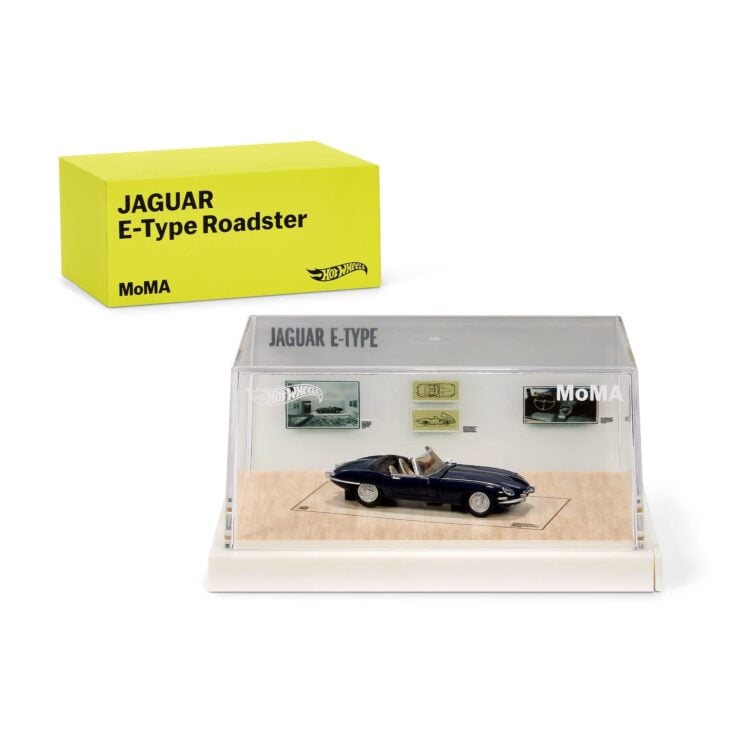 Hot Wheels x MoMA Jaguar E-Type Roadster 9