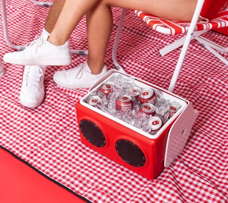 Igloo Kool Tunes Playmate Retro Bluetooth Boombox Cooler 6