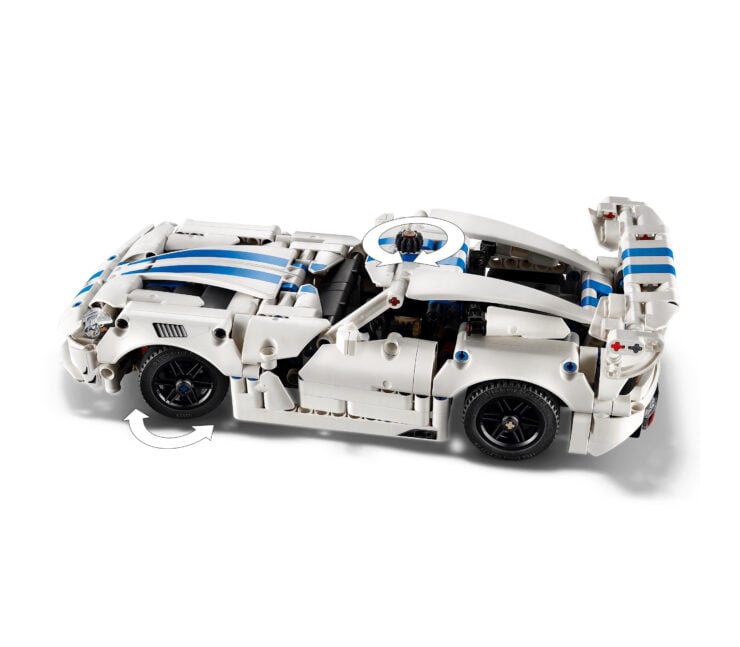 LEGO Technic Dodge Viper GTS-R 7