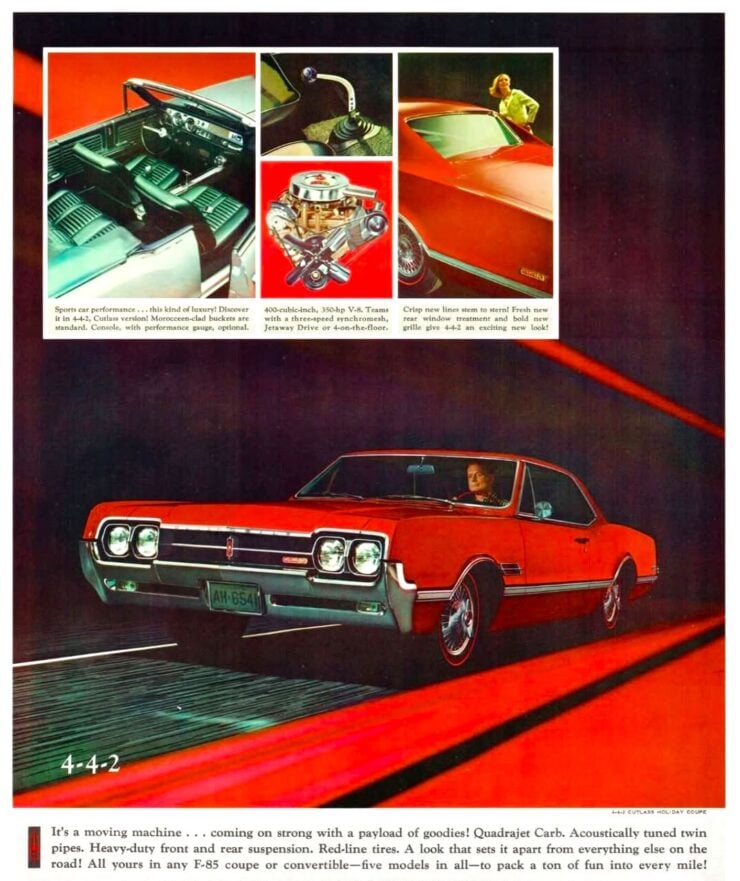 Oldsmobile 442 Vintage Ad 2