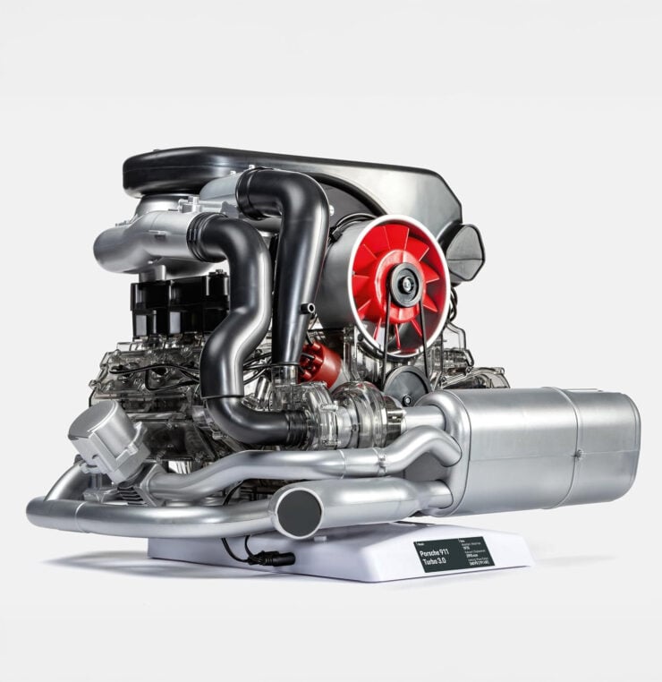 Porsche 911 Turbo Model Engine Kit 1