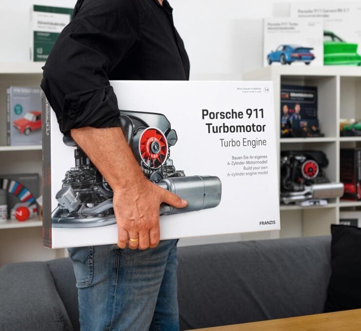 Porsche 911 Turbo Model Engine Kit 6