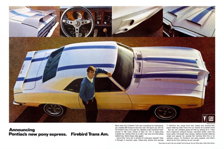 1969 Pontiac Trans Am Vintage Ad