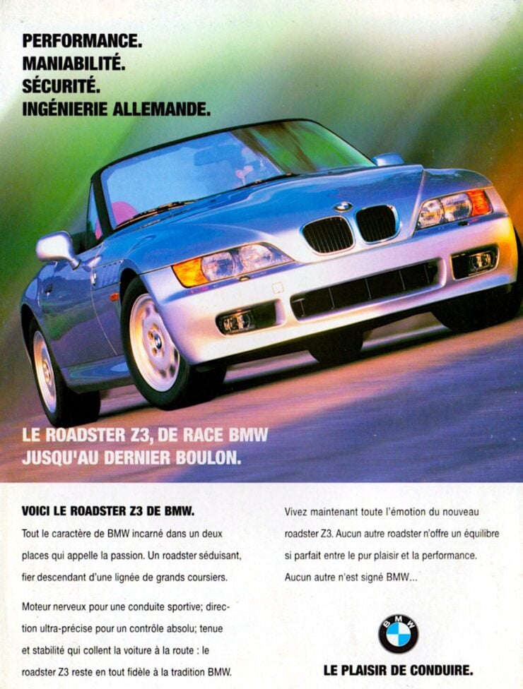 BMW Z3 Vintage Ad 1