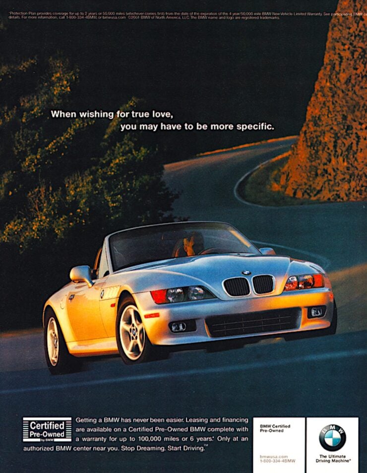 BMW Z3 Vintage Ad