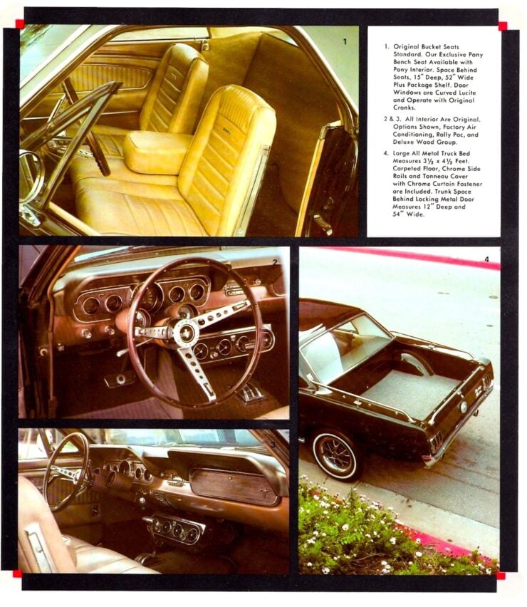 Beverly Hills Mustang - Mustang Ranchero Brochure 1