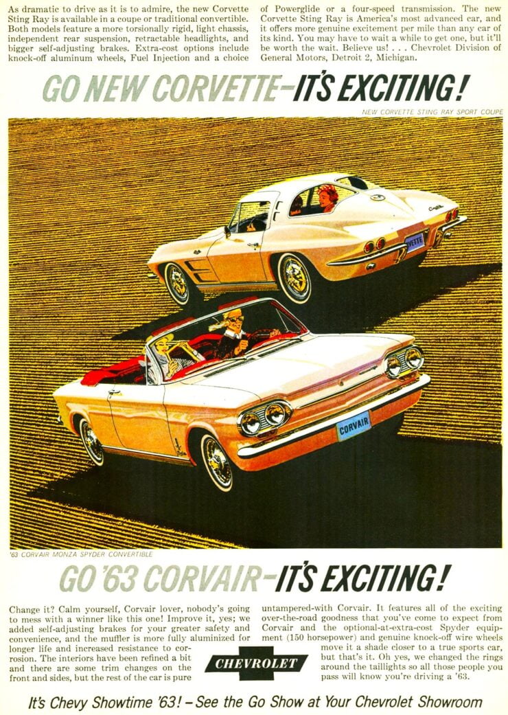 Chevrolet Corvair Vintage Ad 1