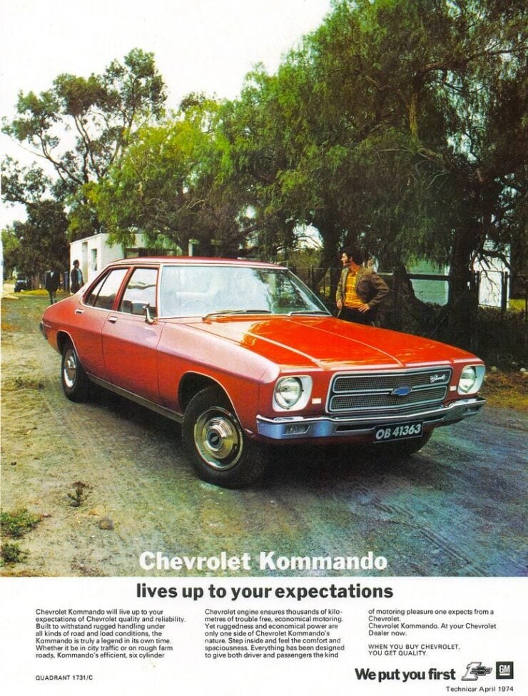 Chevrolet Kommando South Africa