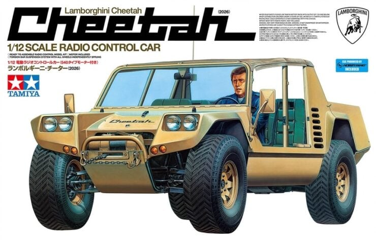 Lamborghini Cheetah Prototype Tamiya RC Car