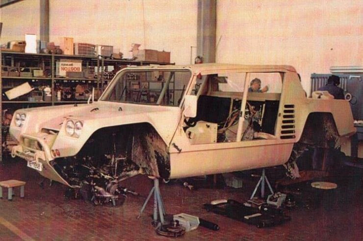 Lamborghini Cheetah Prototype Under Construction