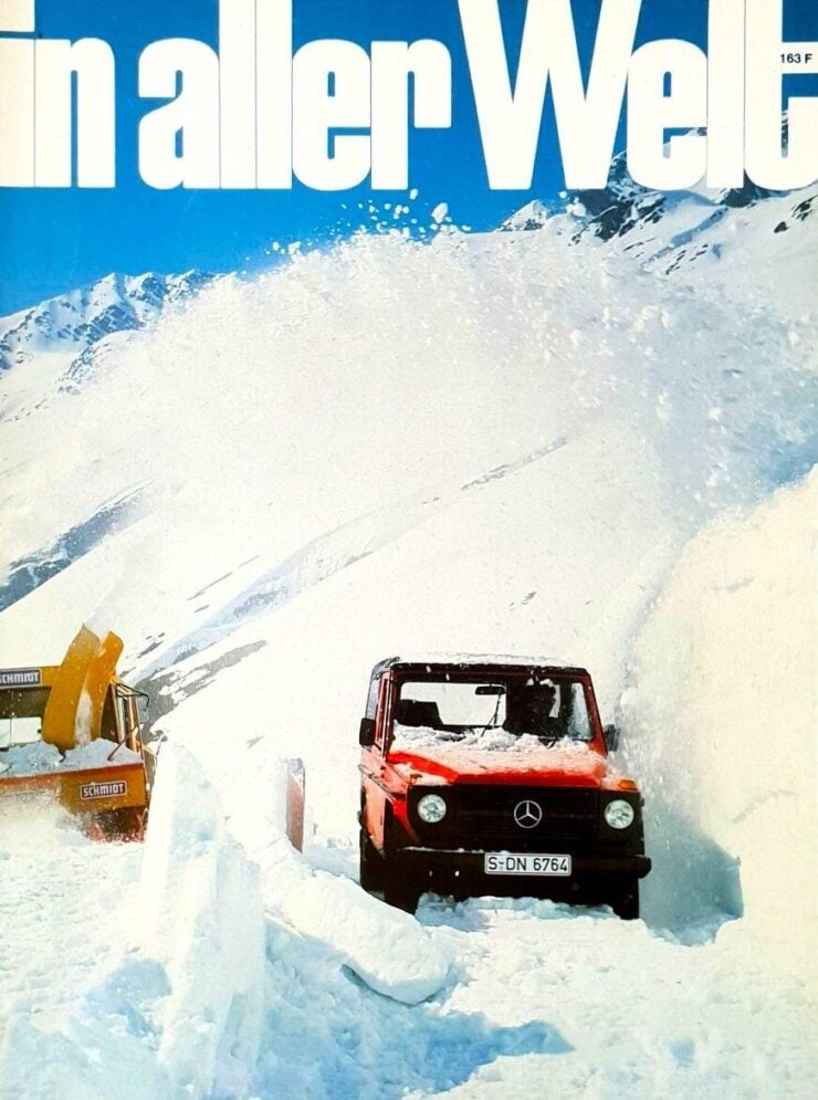 Mercedes-Benz G Wagon Vintage Ad 2