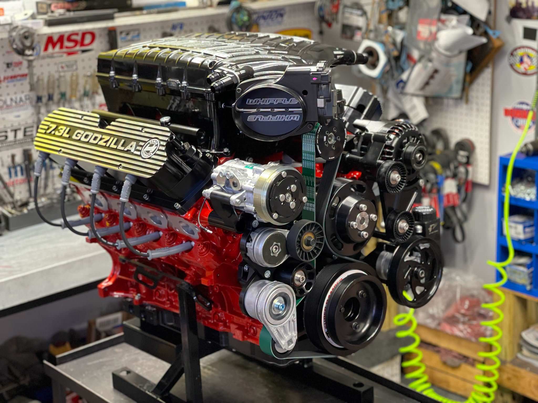 The 850 BHP Proformance Godzilla Supercharged 7.3 Liter Crate Engine