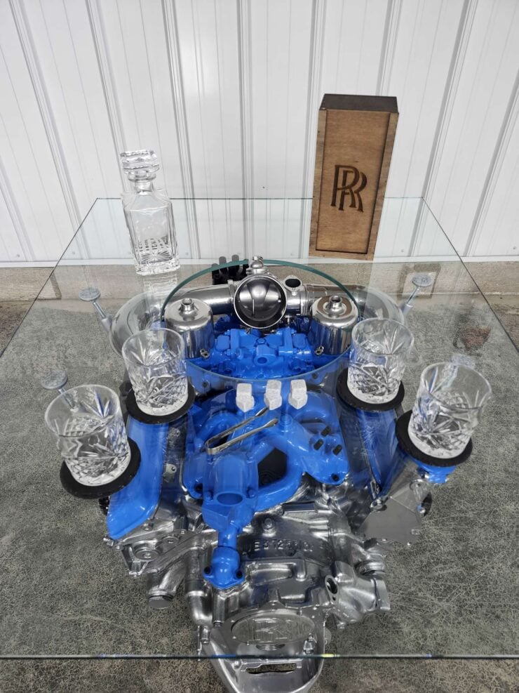 Rolls-Royce 6.75 Liter V8 Coffee Table 1