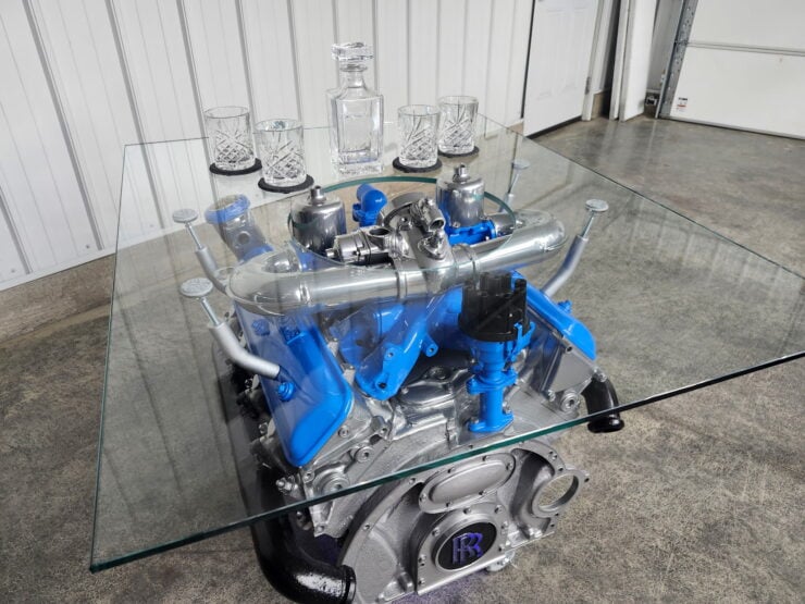Rolls-Royce 6.75 Liter V8 Coffee Table 11