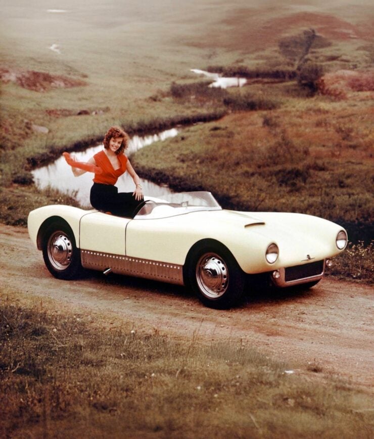 Saab Sonett I Vintage Promotional Picture