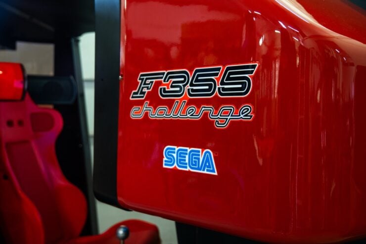 Sega Ferrari F355 Challenge Deluxe Arcade Game 10