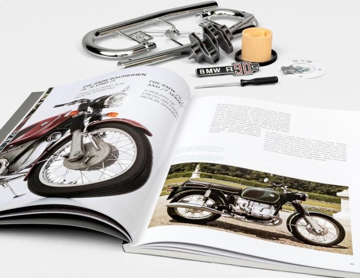 The Franzis BMW R90S Engine Model Kit 5