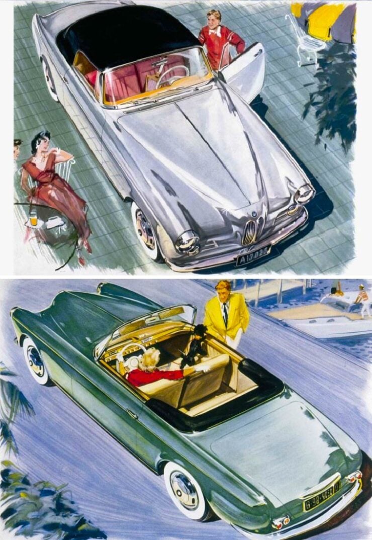 BMW 503 Promotional Ads