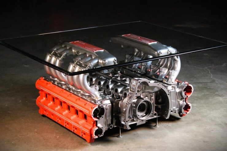 Ferrari Testarossa Engine Coffee Table 12