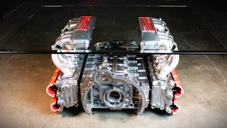Ferrari Testarossa Engine Coffee Table 13