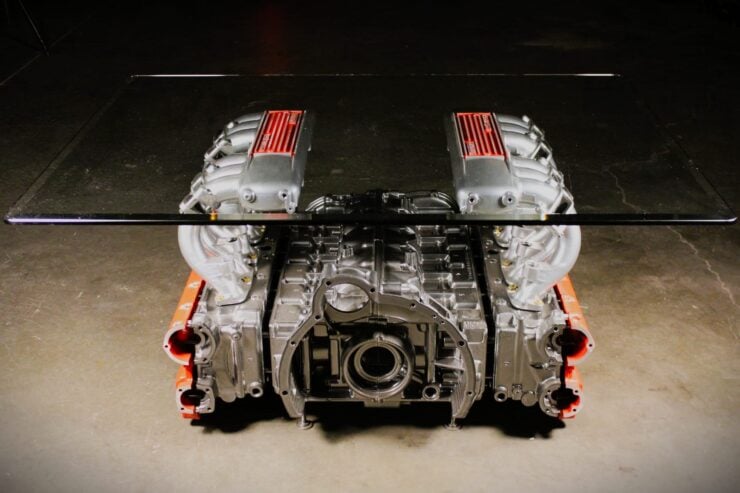 Ferrari Testarossa Engine Coffee Table 14