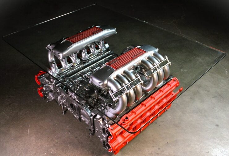 Ferrari Testarossa Engine Coffee Table 17