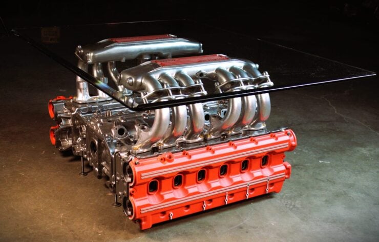 Ferrari Testarossa Engine Coffee Table 18