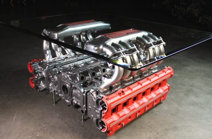 Ferrari Testarossa Engine Coffee Table 19
