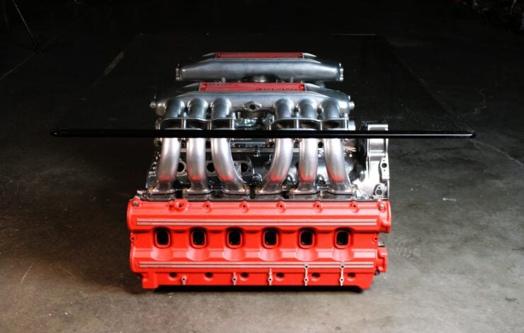 Ferrari Testarossa Engine Coffee Table 3