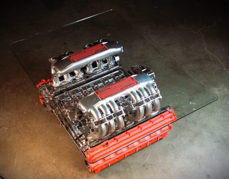 Ferrari Testarossa Engine Coffee Table 8