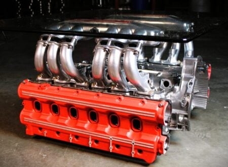 Ferrari Testarossa Engine Coffee Table
