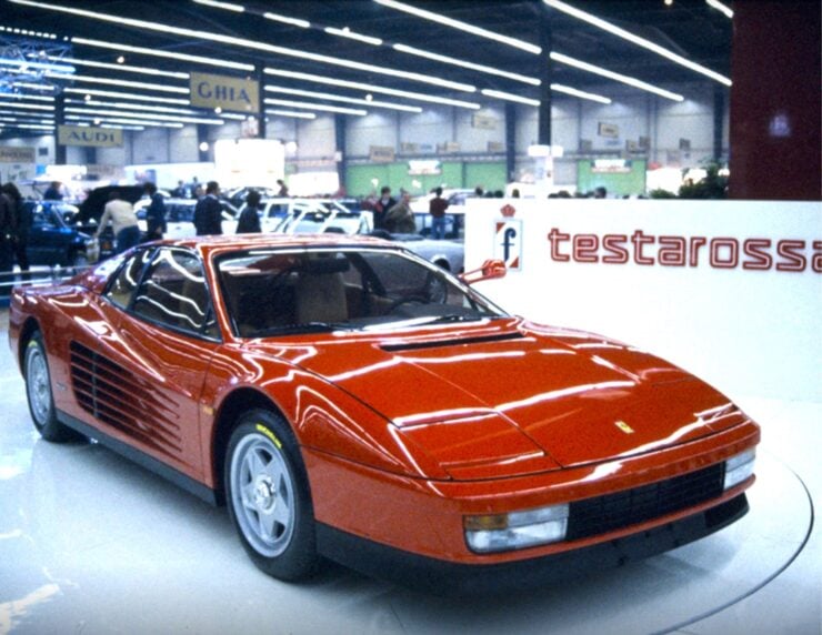 Ferrari Testarossa Vintage Promotional Picture