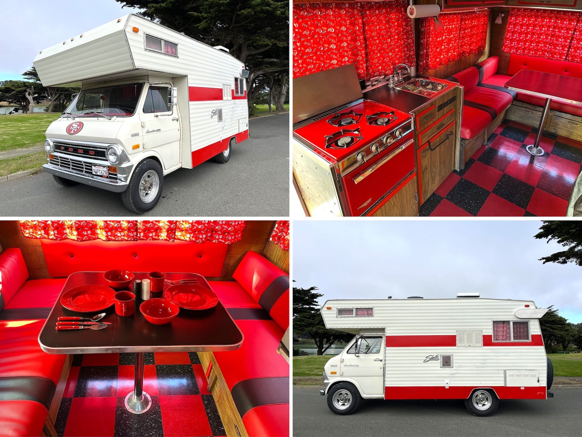 Retro Home-On-Wheels: A 1971 Ford Econoline “Shasta Motorhome”