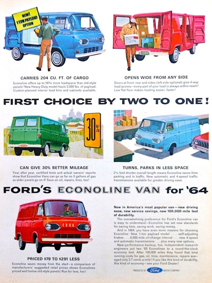 Ford Econoline Vintage Ad 2