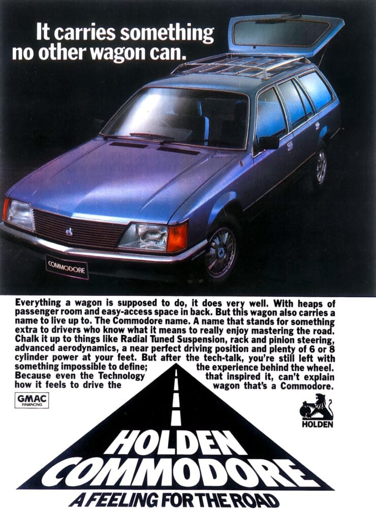 Holden Commodore VH Vintage Ad 1