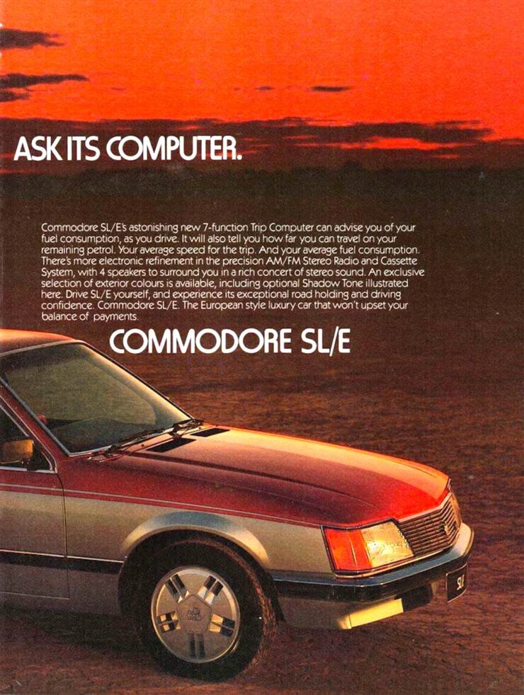Holden Commodore VH Vintage Ad 2