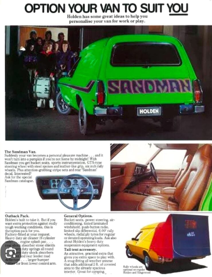 Holden Sandman Panelvan Vintage Ad 1